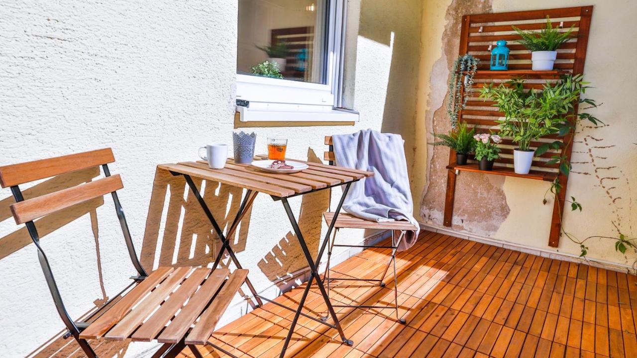 Studio Hirsch56 - Zentral-Ruhig-Terrasse-Netflix Karlsruhe Exteriör bild