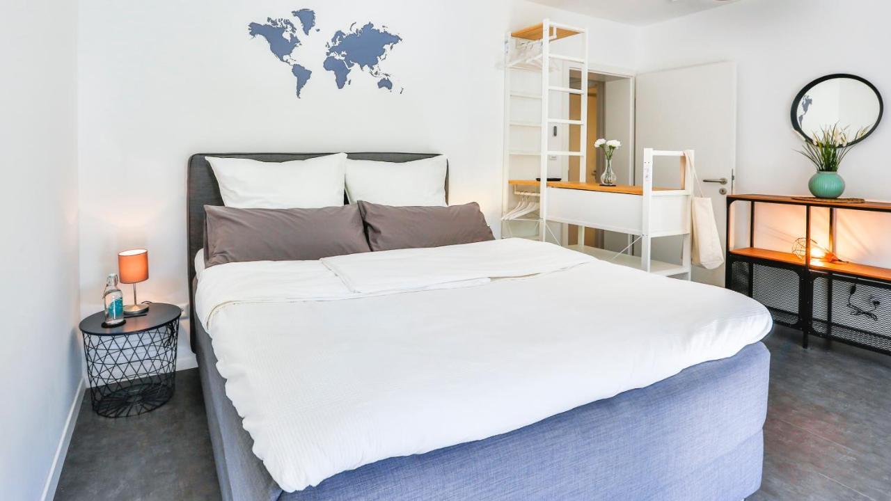 Studio Hirsch56 - Zentral-Ruhig-Terrasse-Netflix Karlsruhe Exteriör bild